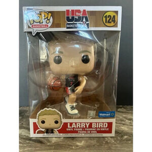 Larry Bird Funko Pop Jumbo #124 (1992‎ Team USA Navy Uniform) Hardwood Classic​